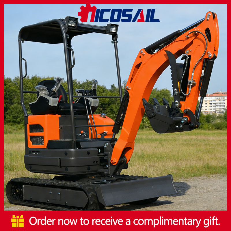 Farming Jobs - Nicosail EUR5/EPA-konformer 2-Tonnen-Minibagger OKW20– 360 °