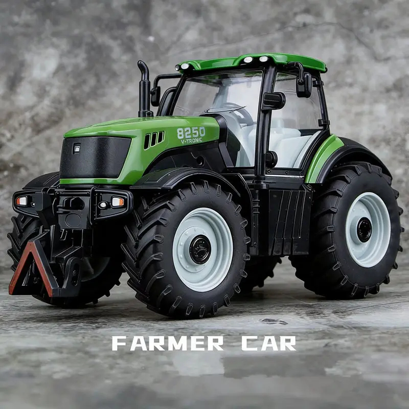 Agriculture Farming For Kids - Legierung Traktormodell Druckguss Metall Landwirtschaftsgerät Auto
