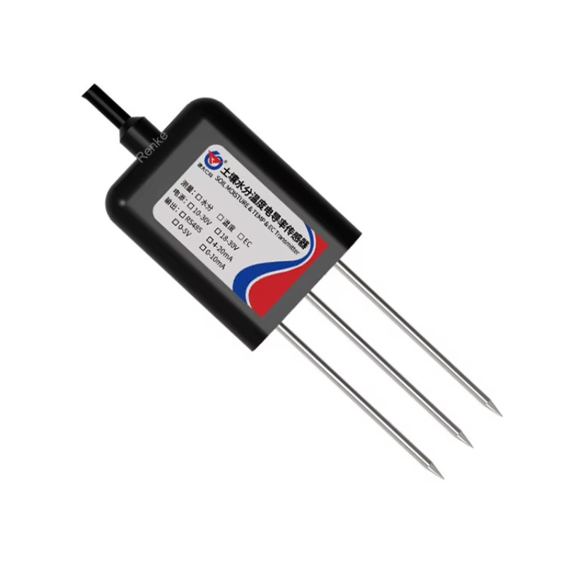 Soil Moisture Sensor - Renke RS485 Edelstahl-Bodensonden IoT Bodenfeuchtigkeitssensor 4-20mA