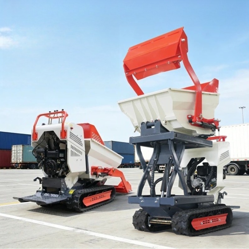 Farming Jobs - Hocheffizienter Kleiner Raupentransporter Mini-Dumper Vielseitig Einsetzbar