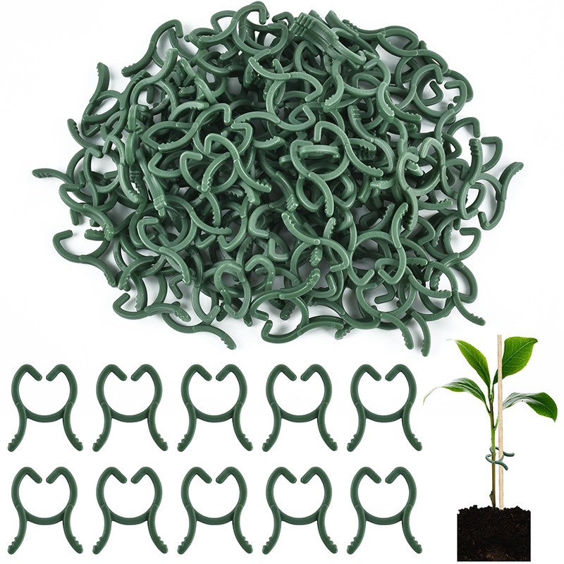 Agriculture Vertical Farming - 50/100 Stück Gartenpflanzenclips, Rankenhalter für Gemüse,