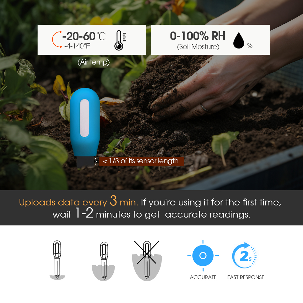 Intelligenter Zigbee-Bodensens – Soil Moisture Sensor Bewertung und Preis